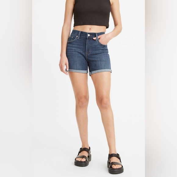 Women's mid length shorts - Picture 1 of 8